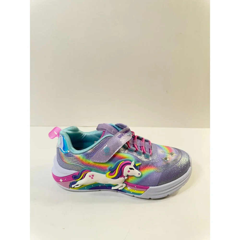 Skechers Girls Sneakers S Lights Unicorn Chaser Multicolor US 1 Youth